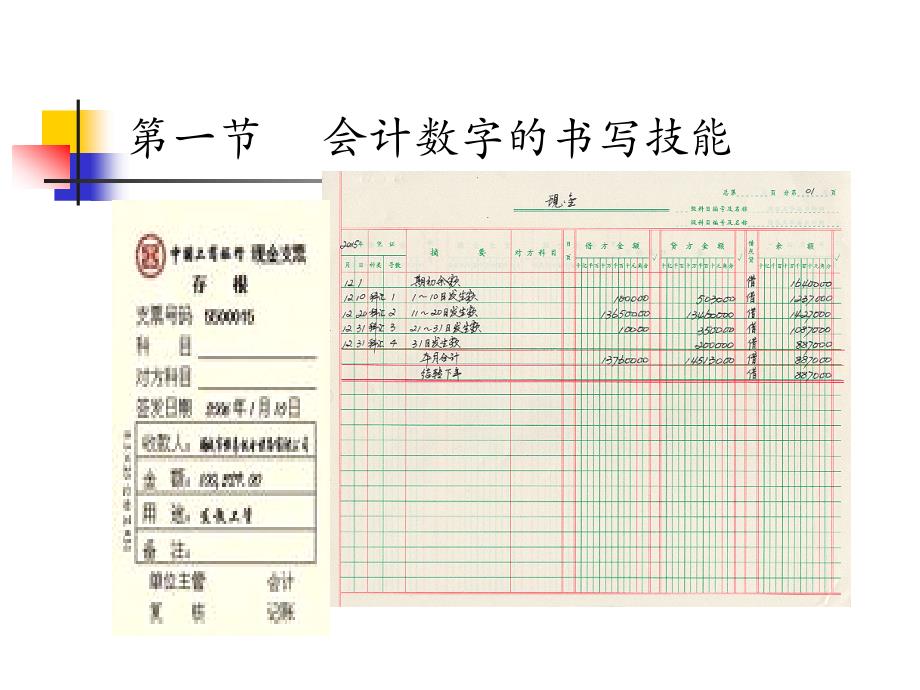 会计基础与技能 教学课件 ppt 作者 何素花 第二章  会计基本技能_第2页