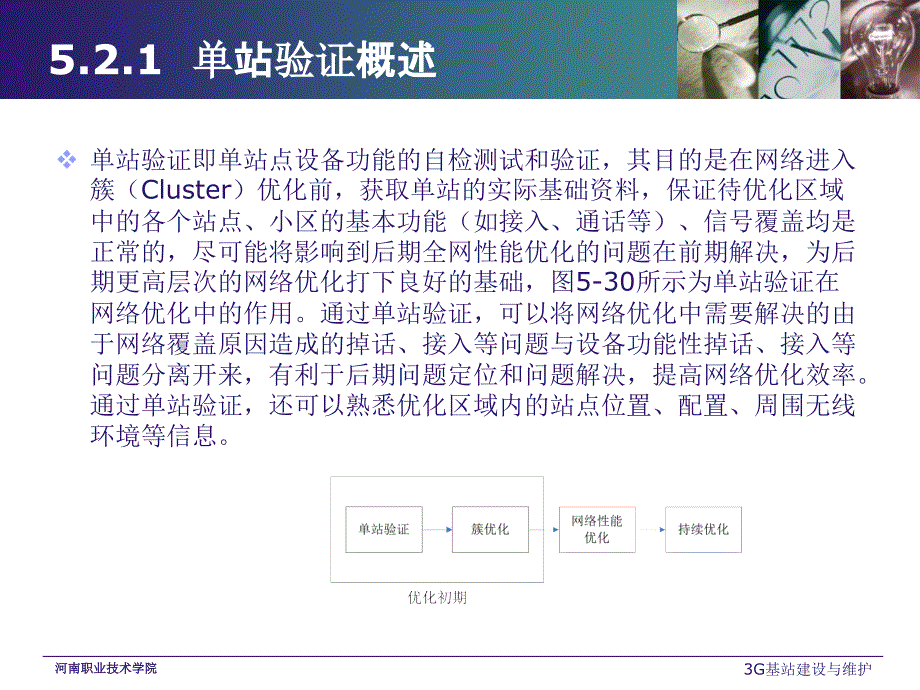 3G基站建设与维护 教学课件 ppt 作者 王昆 李伟 3G基站建设与维护课件 任务 5.2_第3页
