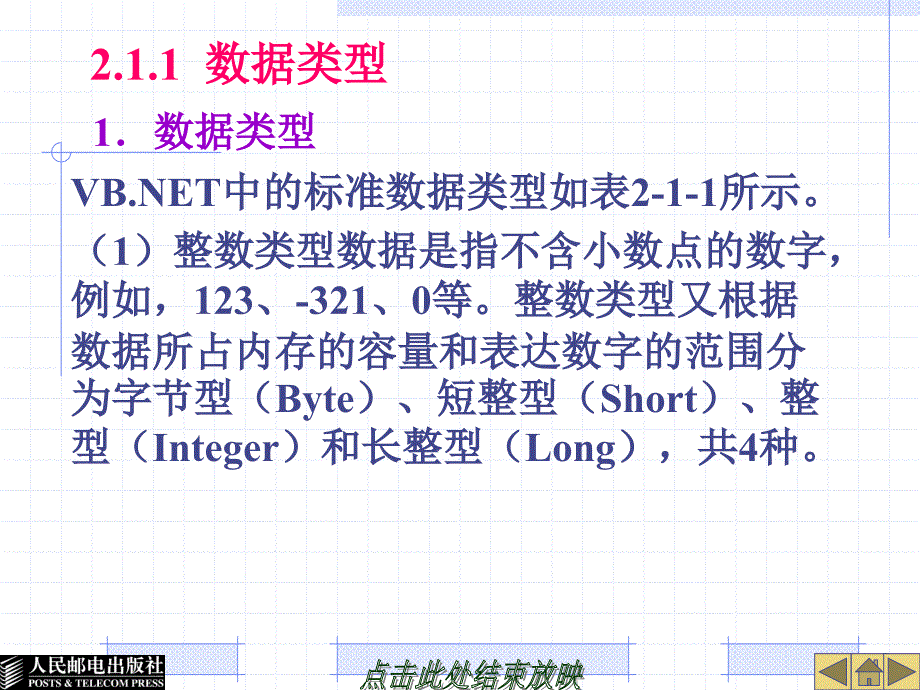 Visual Basic.NET基础教程 教学课件 ppt 作者  张晓蕾 第2章 VB.NET编程基础知识_第3页