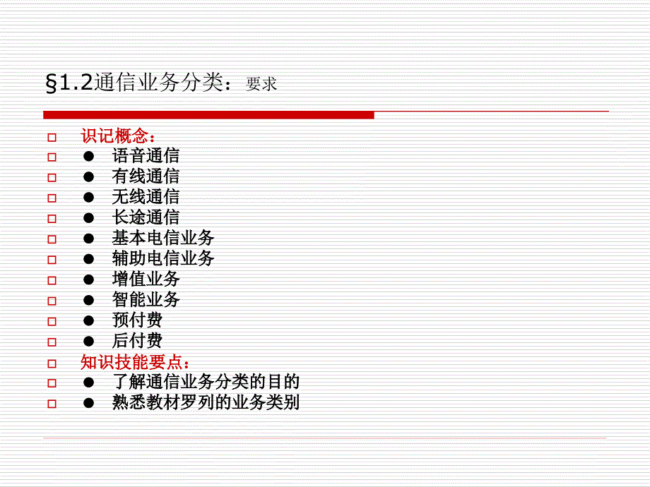 综合通信业务 中国通信学会普及与教育工作委员会推荐教材  教学课件 PPT 作者 樊扬祖第一单元 第一单元第二讲_第3页