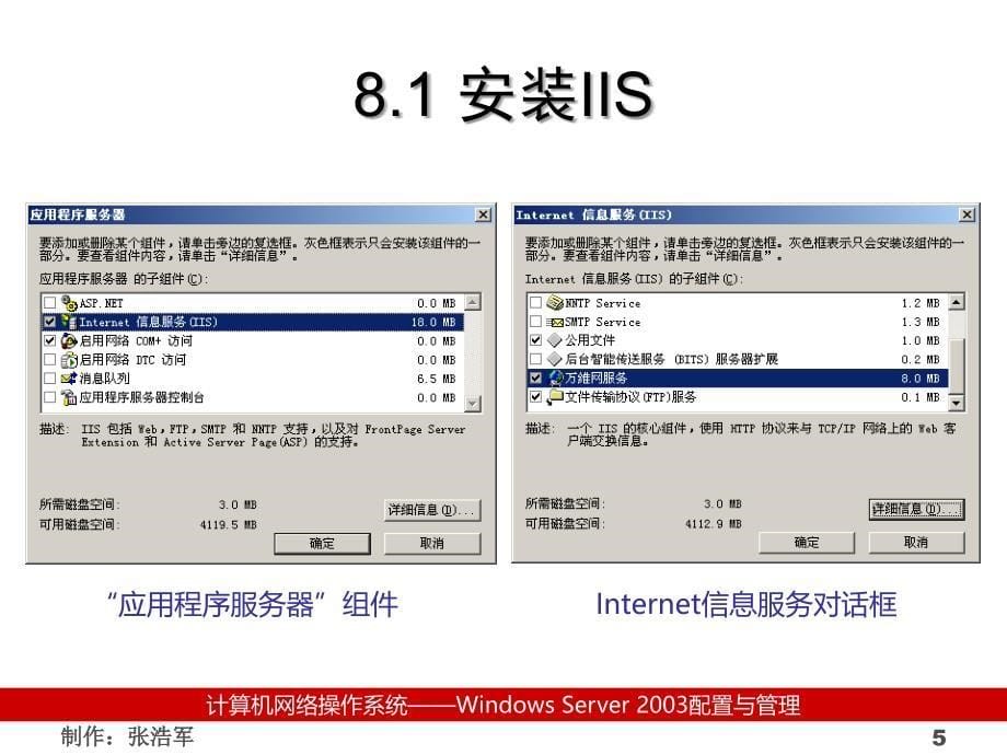 《计算机网络操作系统（第二版）——Windows Server 2003管理与配置》-张浩军-电子教案 08_第5页