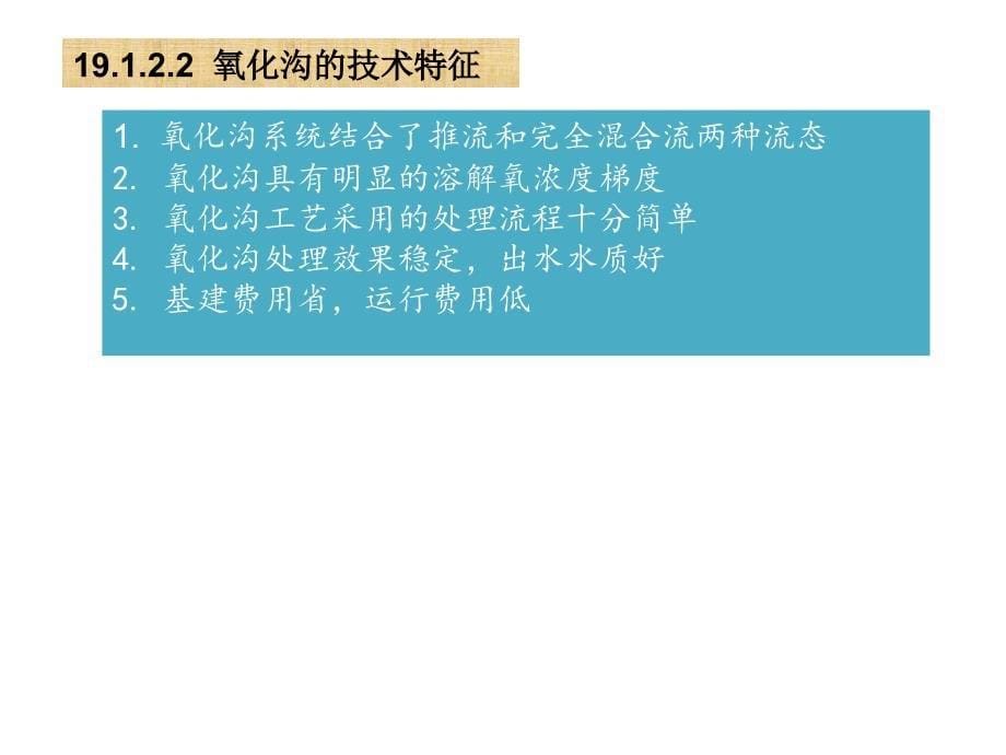 城市水工程运行与管理 教学课件 ppt 作者 肖利萍 于洋 第19章 传统活性污泥法的新发展与新工艺_第5页