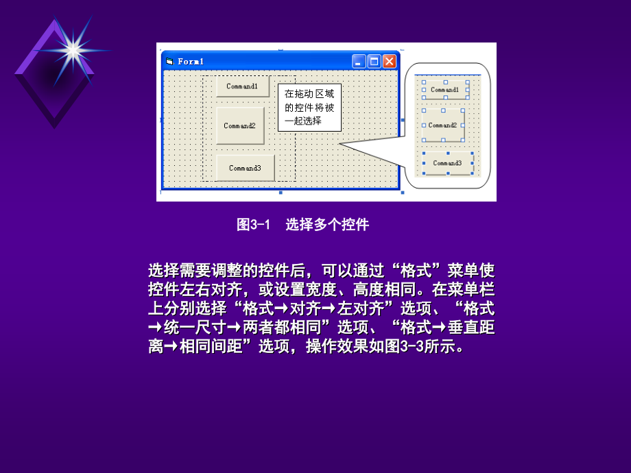 Visual Basic程序设计（第二版）-电子教案-柳青 第3章  标准控件的使用_第4页
