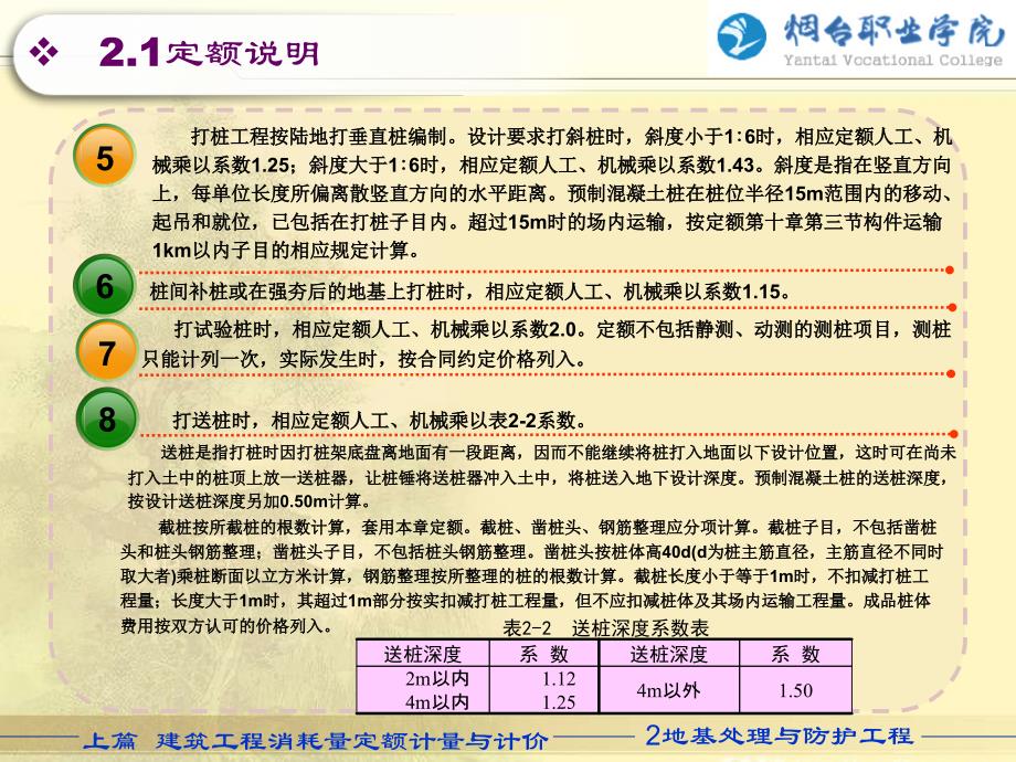 建筑工程计量与计价 上篇 第2章 地基处理与防护工程_第3页