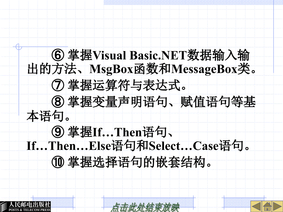 Visual Basic.NET程序设计基础 教学课件 PPT 作者 陈承欢 FLC_第4页