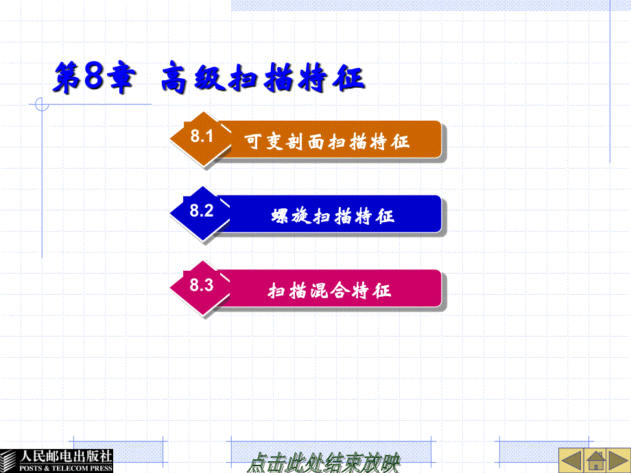 Pro_ENGINEER Wildfire 2.0中文版教程 教学课件 ppt 作者  孙小捞 第八章_第1页