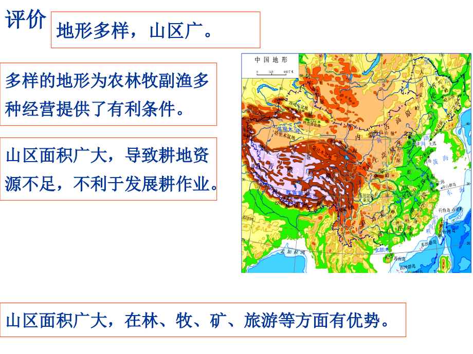 高二中国地理：中国的地形_第3页