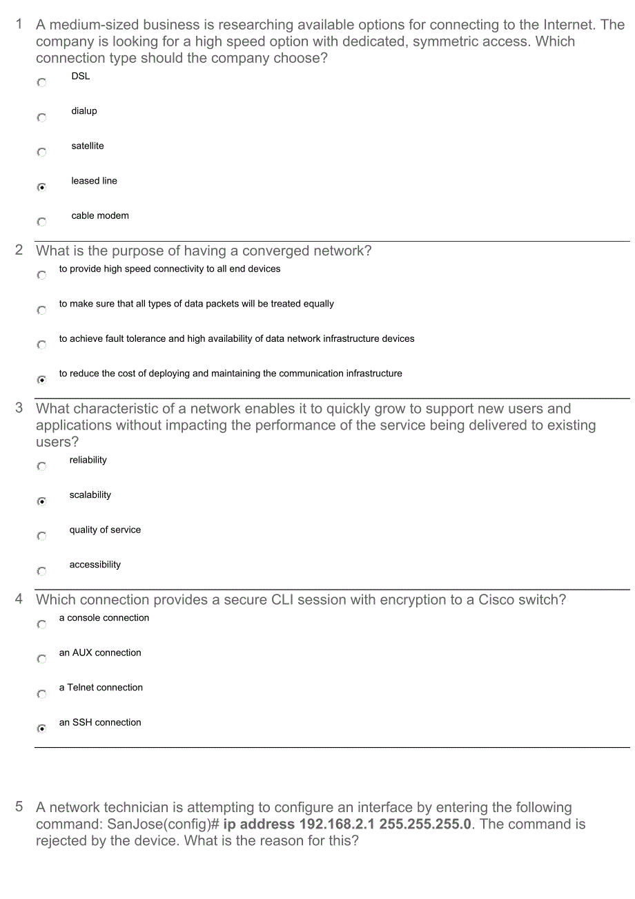 ccna第一学期final_exam考试英文版答案(r&s 5.0)c_第1页