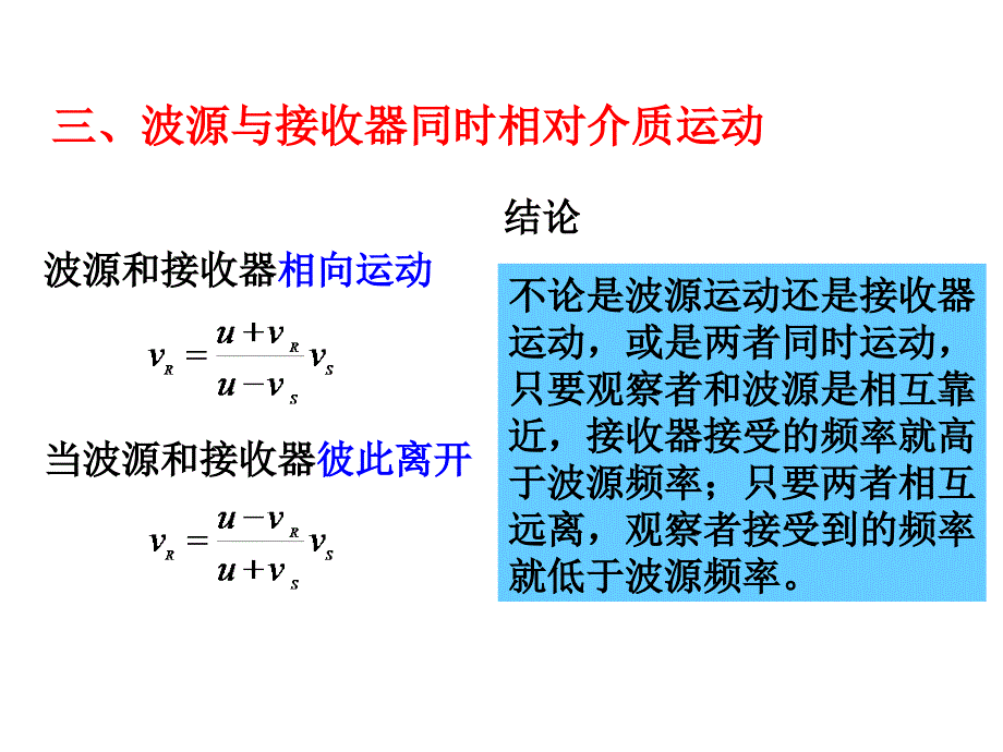 《大学物理》-李春贵-电子教案 第10章 机械波 10.5 多普勒效应_第3页