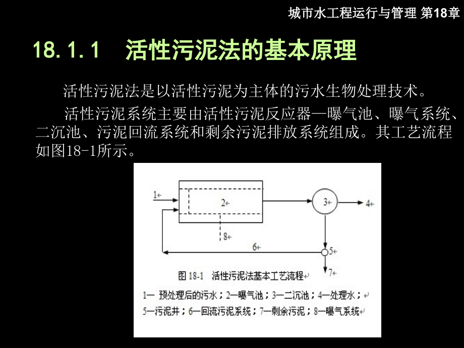 城市水工程运行与管理 教学课件 ppt 作者 肖利萍 于洋 第18章 活性污泥处理系统的_第3页