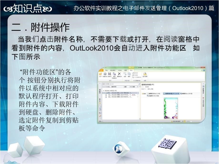 办公软件实训教程 第二版  教学课件 ppt 作者 陈颖 5 Outlook 2010 案例3_第5页