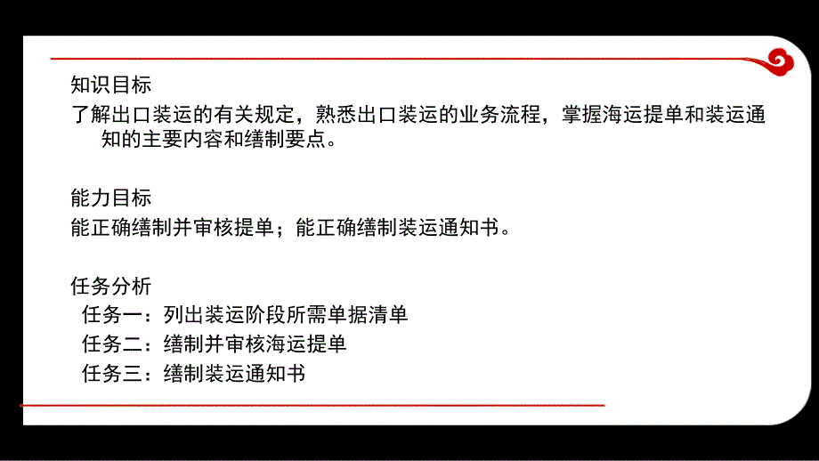 外贸单证实务 教学课件 ppt 作者 左显兰 项目六_第2页