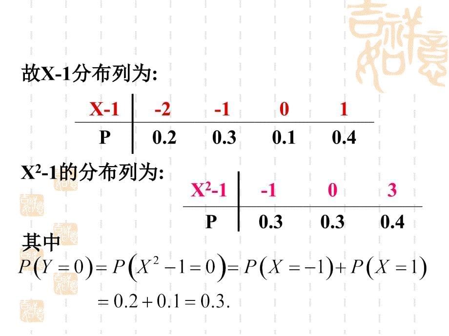 概率论与数理统计-电子教案-李云龙 3.4  随机变量函数的分布_第5页