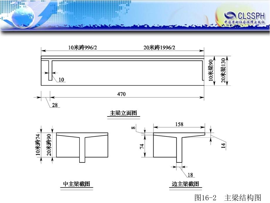 公路CAD  教学课件 ppt 作者 陈忻 任务16  绘制简支梁桥的三维图（完成）_第4页