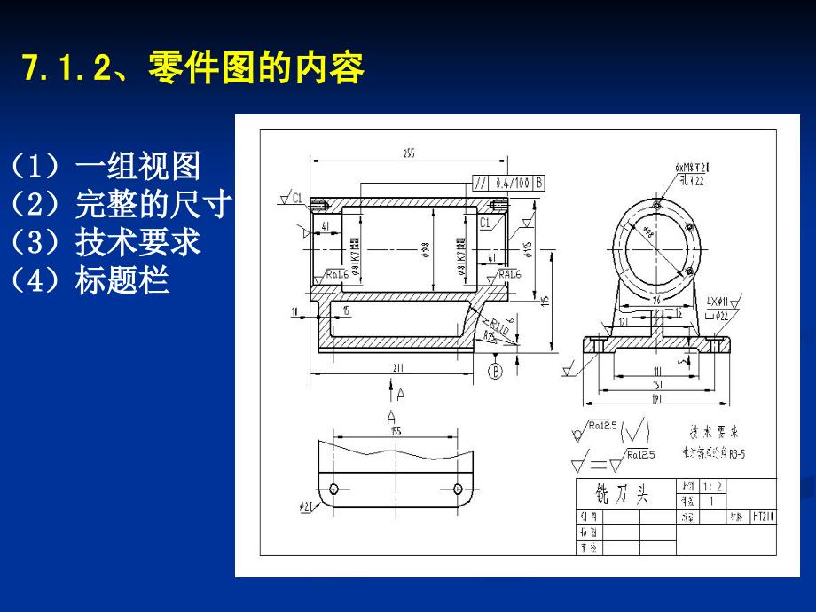 工程制图 教学课件 ppt 作者 李明 第7章 零件图_第3页