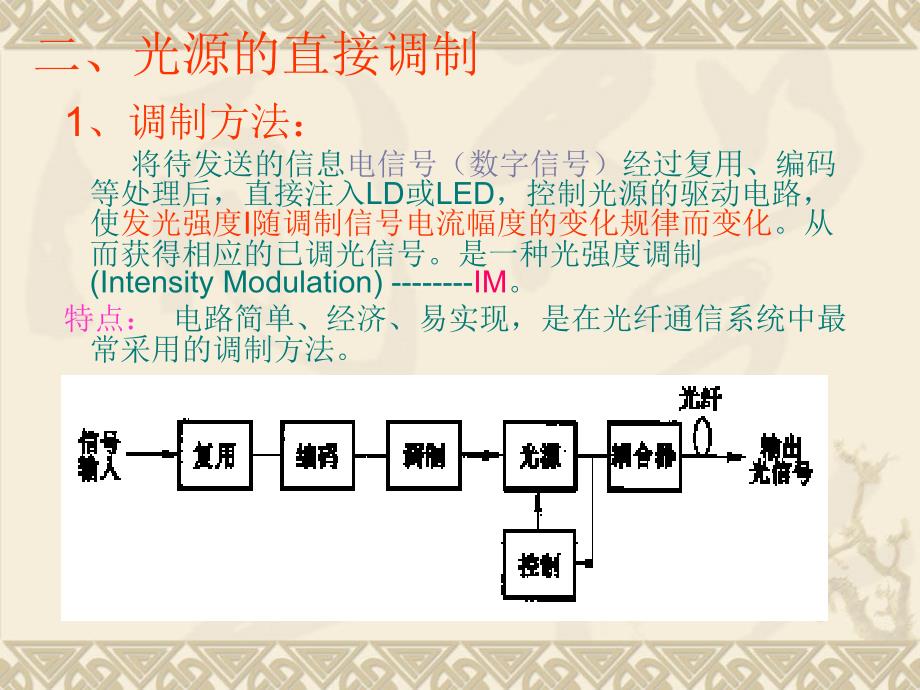 光纤通信技术 教学课件 ppt 作者 彭利标 Fiber4-2光源和光发射机_第2页