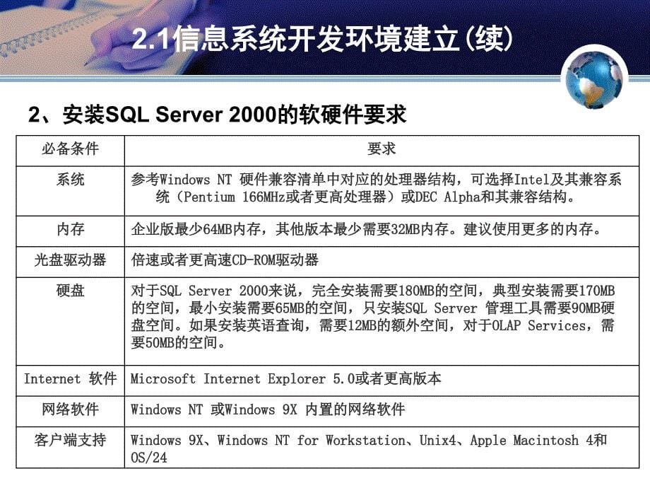 信息系统分析与设计 第2版 教学课件 ppt 作者 向阳 第二章信息系统技术基础_第5页