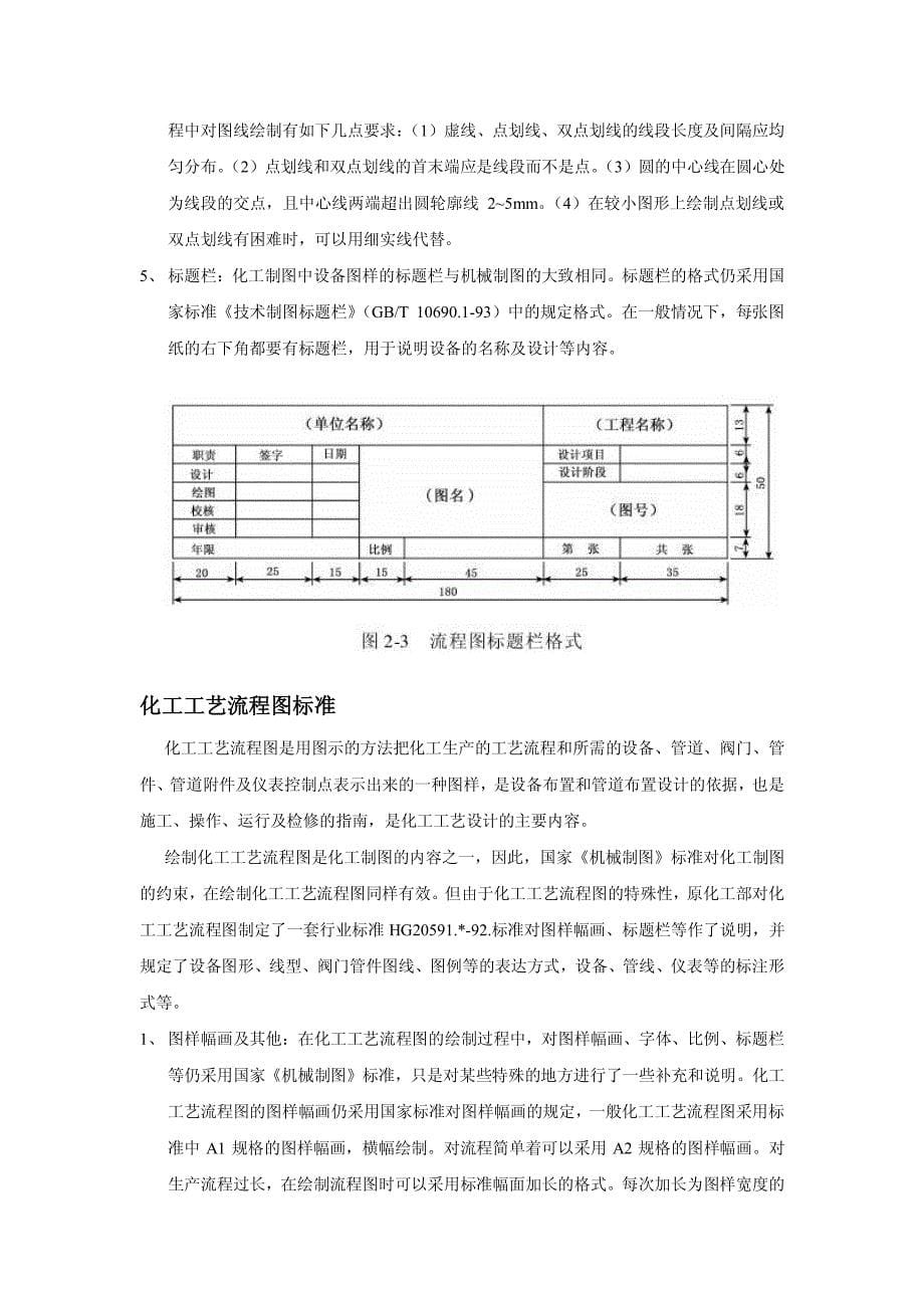 化工工艺cad制图标准_第5页