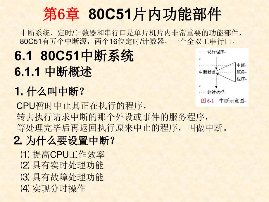 单片机学习指导及习题解答——双解汇编和C51 第2版 教学课件 ppt 作者 张志良 第6章_第2页