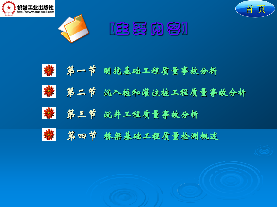 公路工程质量事故分析 教学课件 ppt 作者 颜海 第六章 桥梁基础工程_第4页