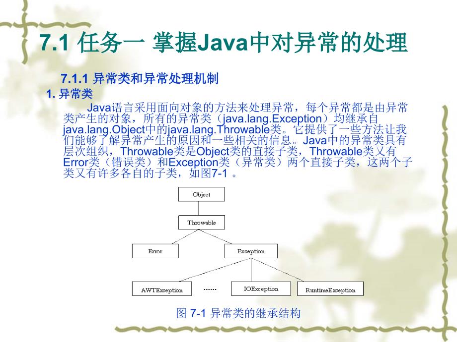 《Java程序设计技能教程》-彭德林-电子教案 JAVA程序设计技能教程第7章_第3页