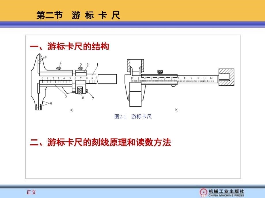 模具钳工工艺学 教学课件 ppt 作者 蔡海涛 1_第二章　模具钳工常用量具与设备_第5页