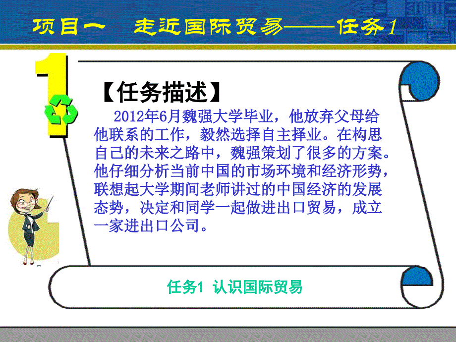 国际贸易实务 教学课件 ppt 作者 孙明贺 项目一 走近国际贸易_第4页