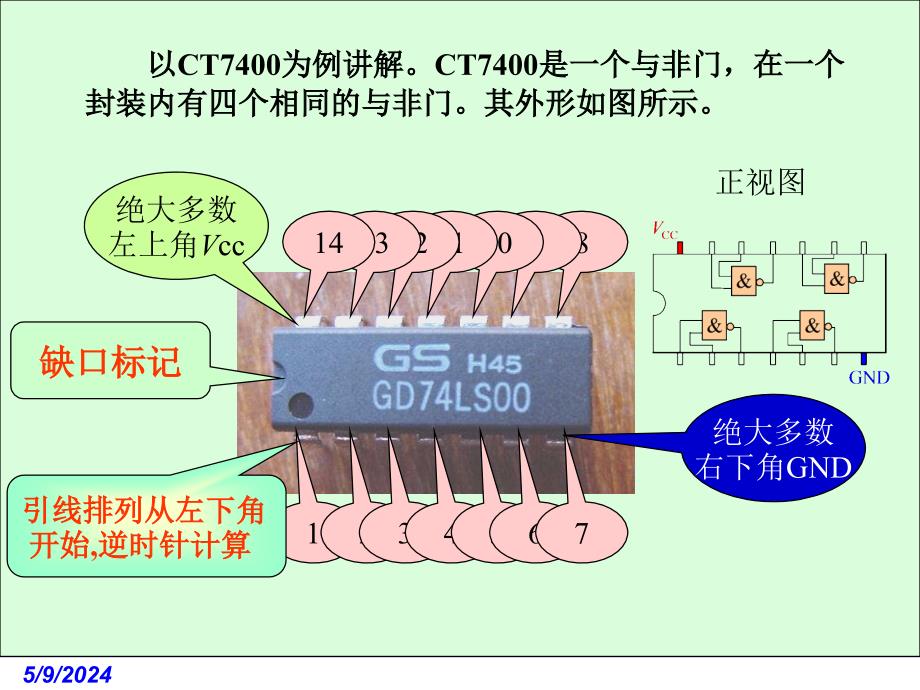 电路基础与集成电子技术-电子教案与习题解答-蔡惟铮 第12章 集成逻辑门 12.2 集成TTL门和CMOS门_第3页