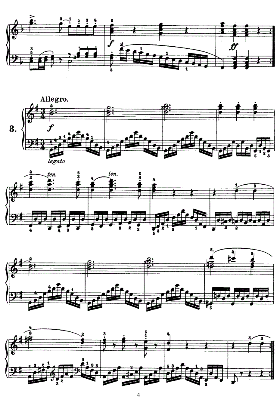 车尔尼钢琴谱集 - 车尔尼718_第4页