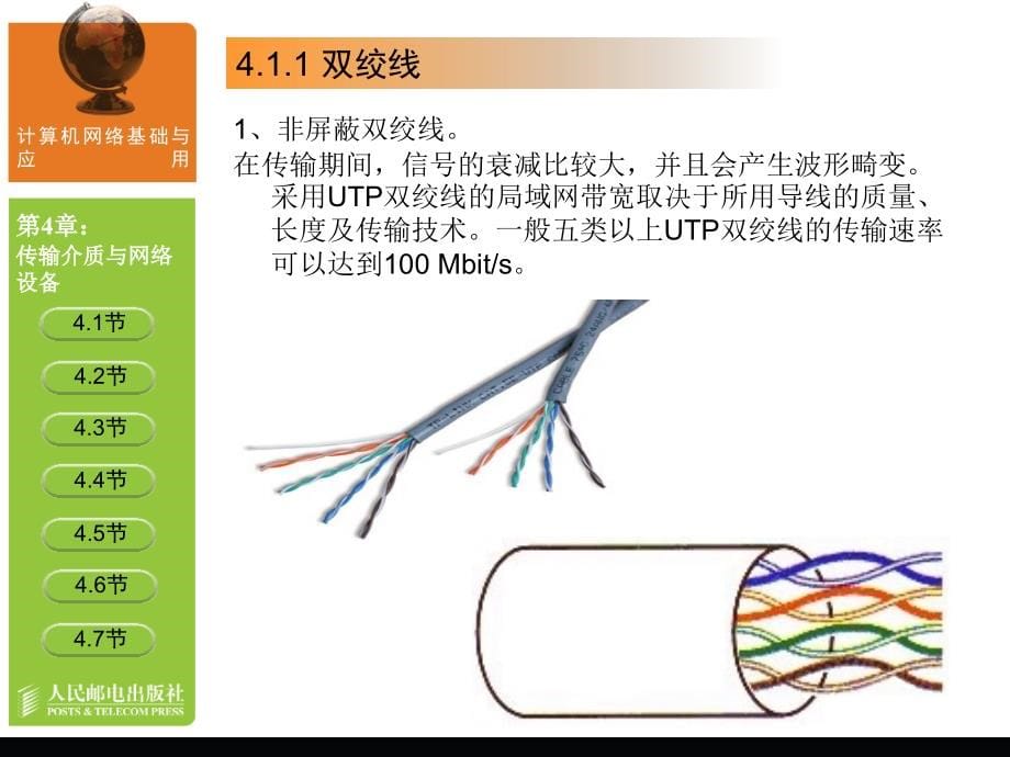 计算机网络基础与应用 教学课件 PPT 作者 宋一兵 高职-计算机网络-04_第5页