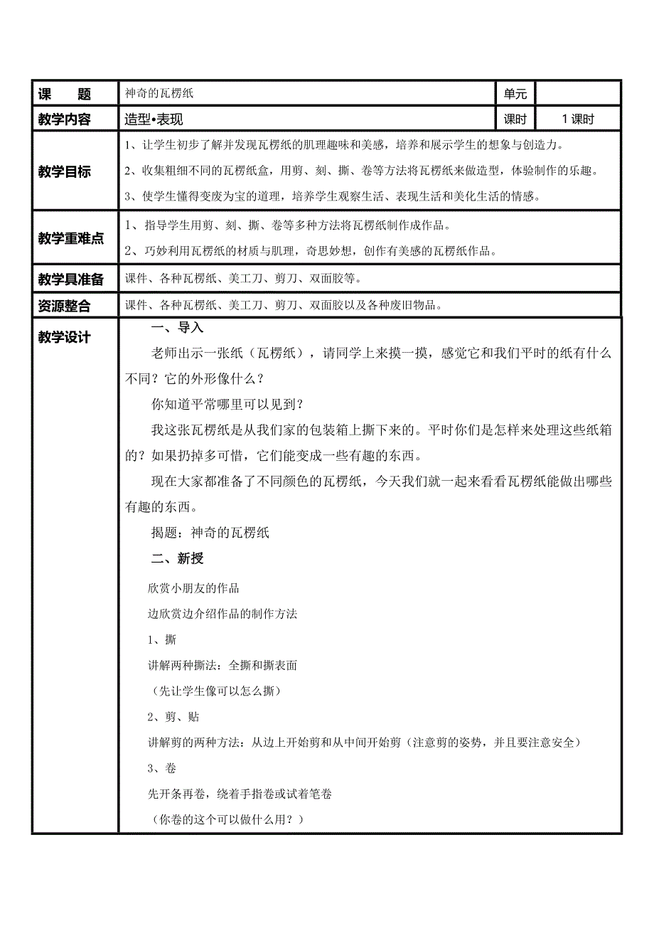 神奇的瓦楞纸_第1页