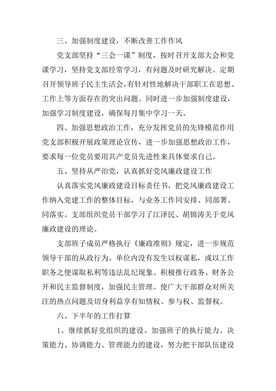 20xx年支部党建工作总结1000字_第2页