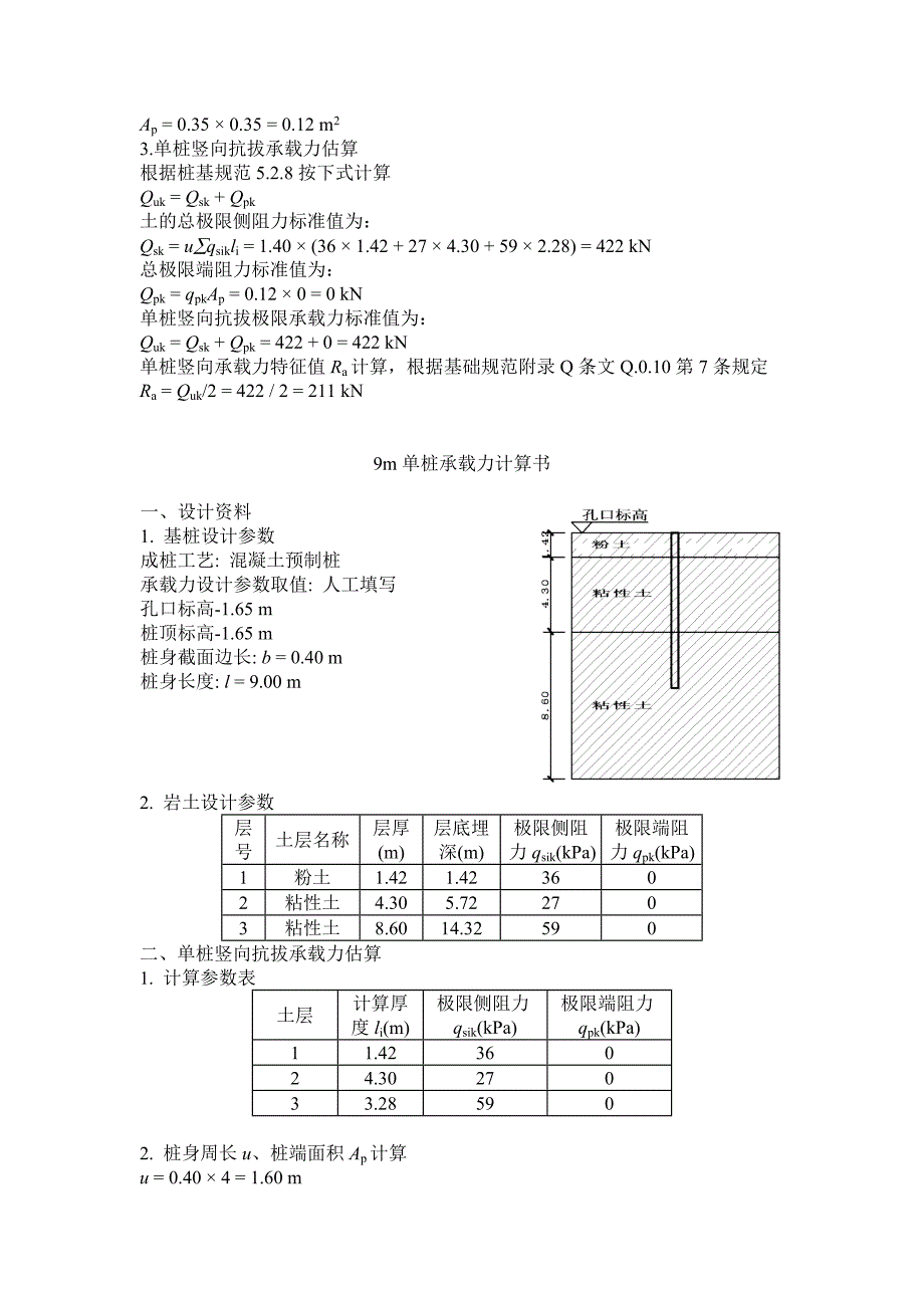 陆区苑三期b地块地下车库（非人防区）计算书_第2页