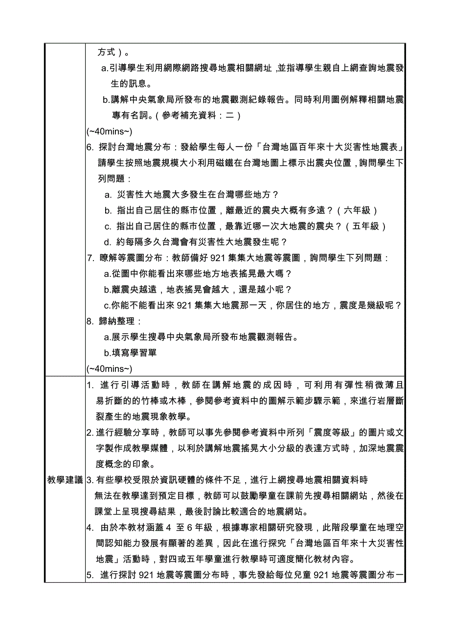 四上防灾教育1_第2页