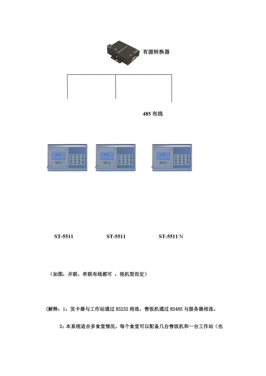 售饭系统方案－精品完整版_第5页