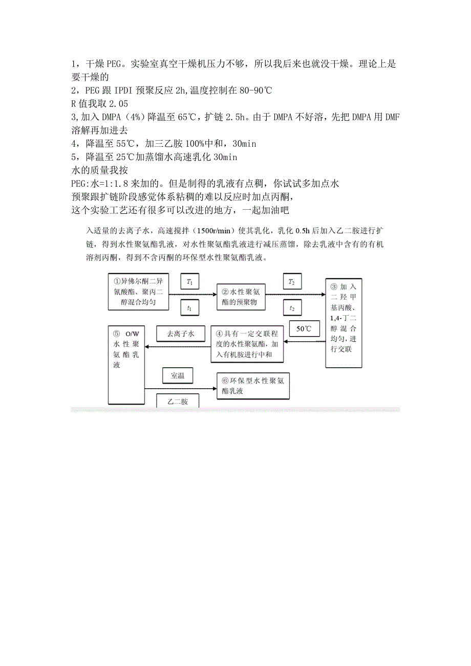 实验水性聚氨酯的制备_第2页