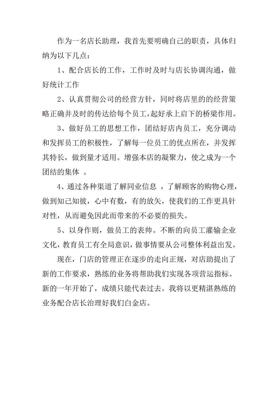 店长助理工作个人总结.doc_第2页