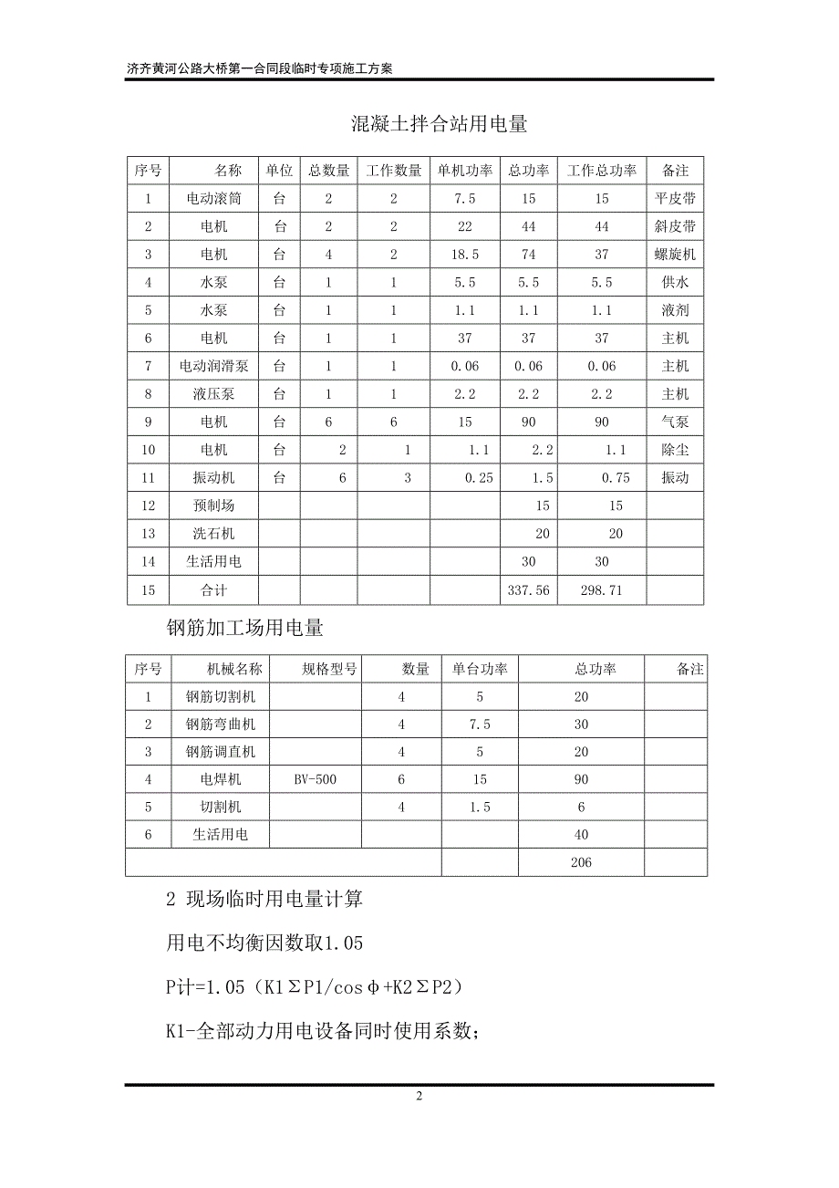 临时用电方案模板_第3页