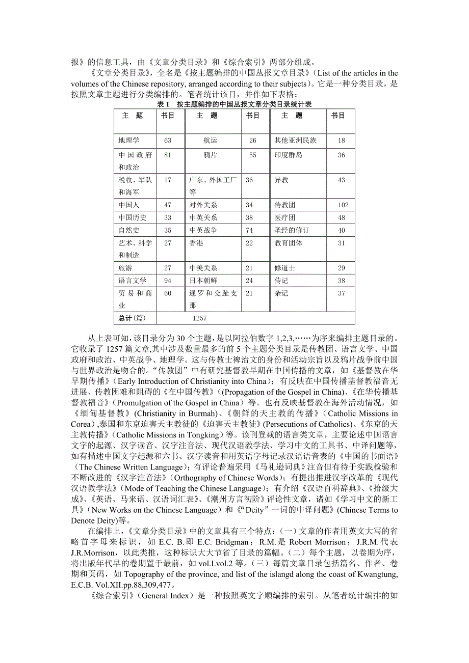 西方传教士在华编纂第一部英文期刊索引之特点及学术价值_第2页