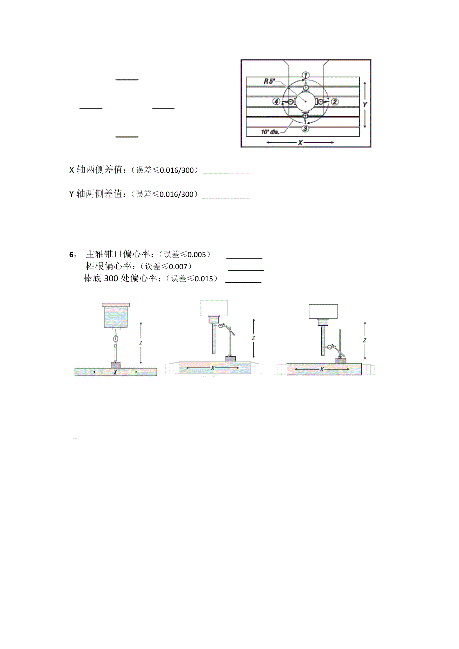 加工中心精度表_第3页