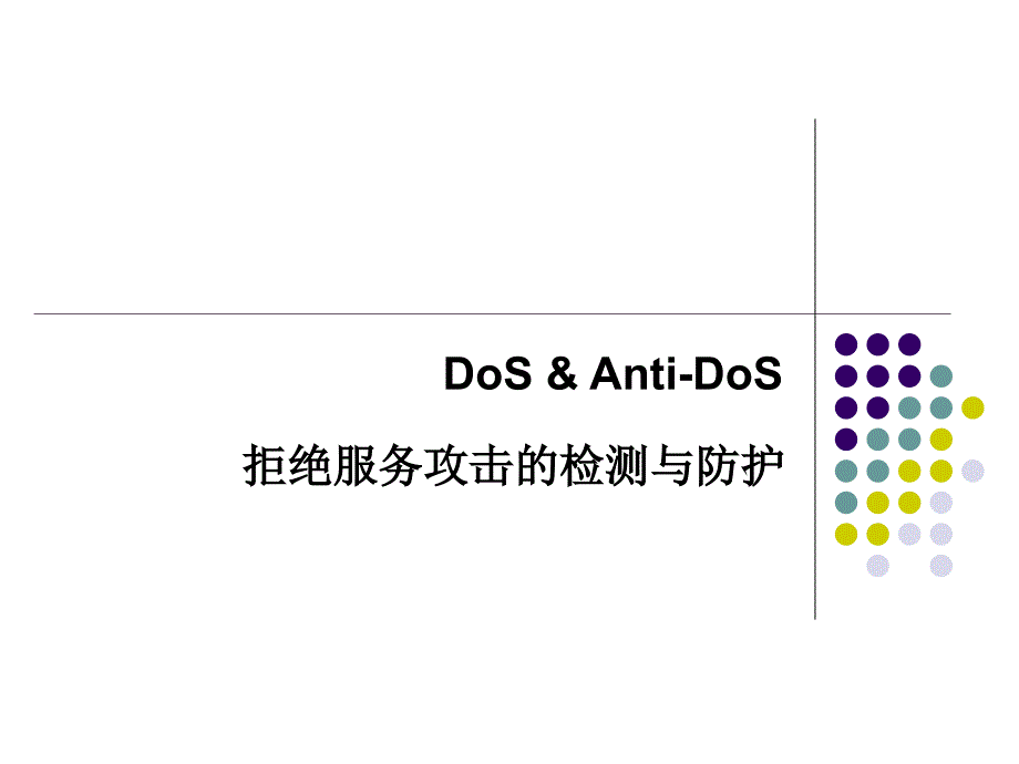 DDOS抗拒绝服务.ppt_第1页