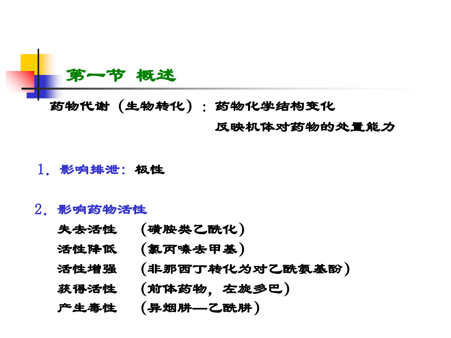 生物药剂学与药物动力学第五章药物代谢第六章药物排泄1002幻灯片_第3页