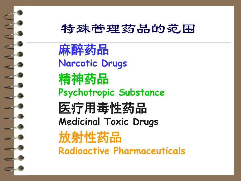 特殊管理的药品课件_第2页