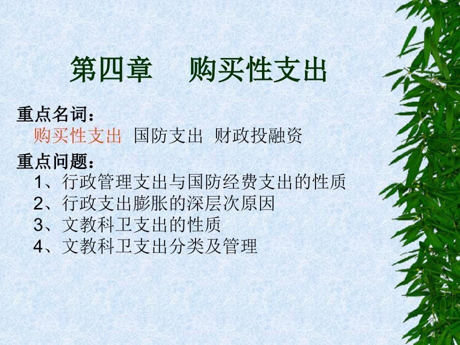 财政学期末复习指导课件_第5页