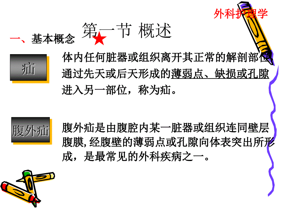 腹外疝病人的护理ptt讲诉课件_第2页