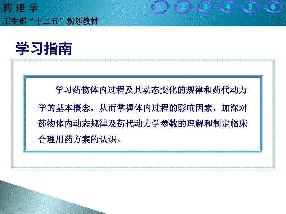 药物代谢动力学资料课件_第2页