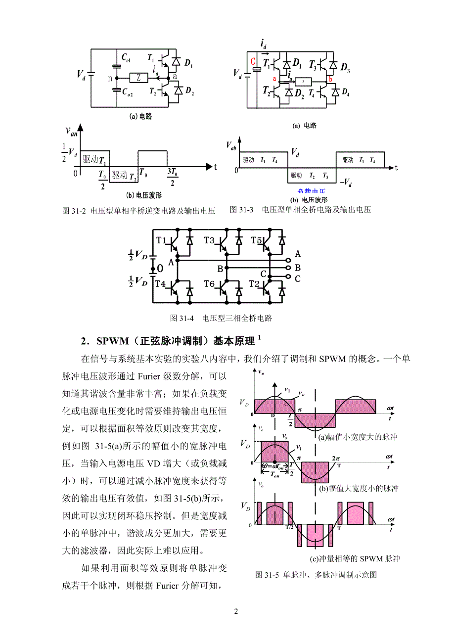 DC-AC-单相桥式-SPWM-逆变电路性能研究_第2页