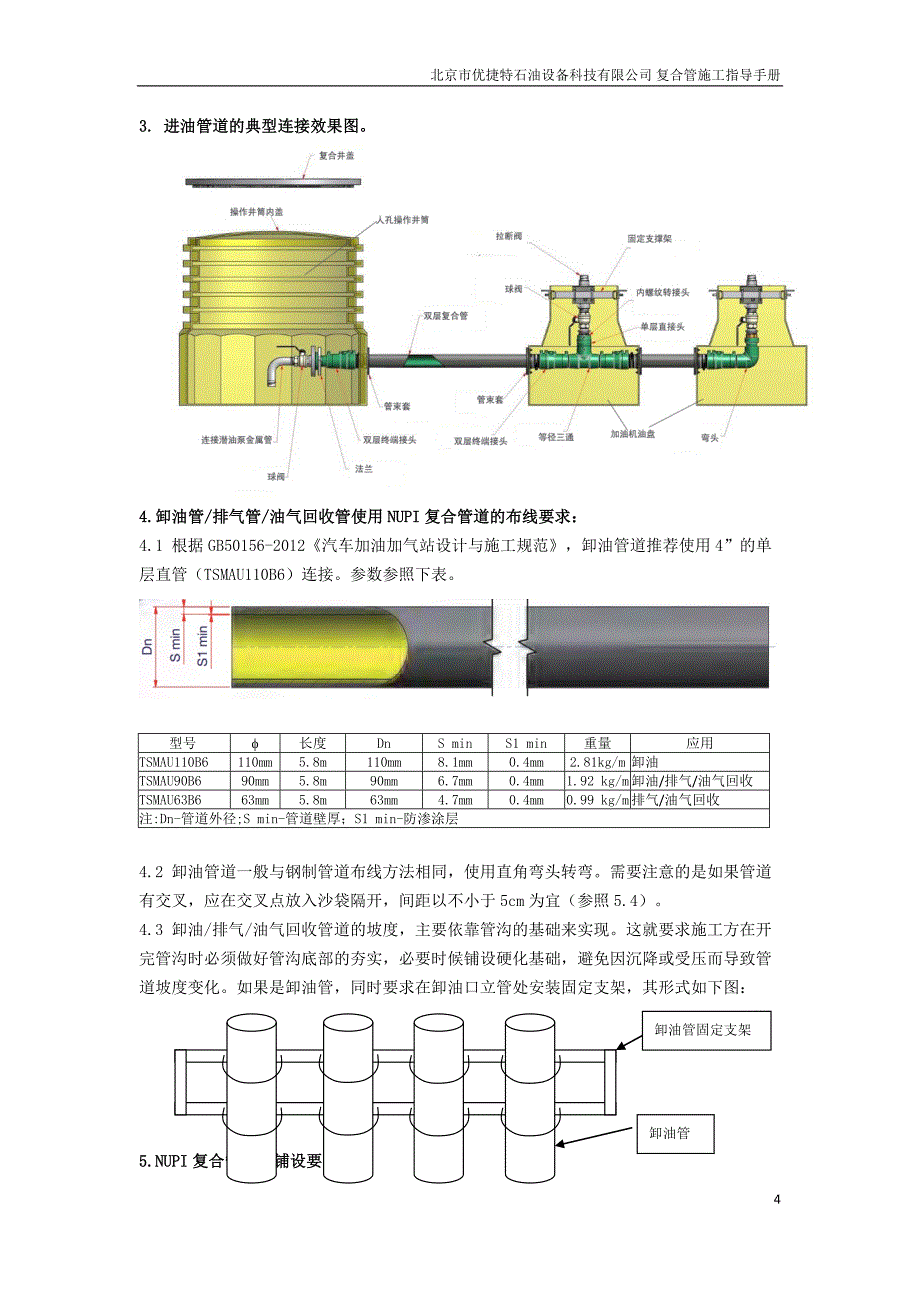 优捷特复合管安装手册_第4页