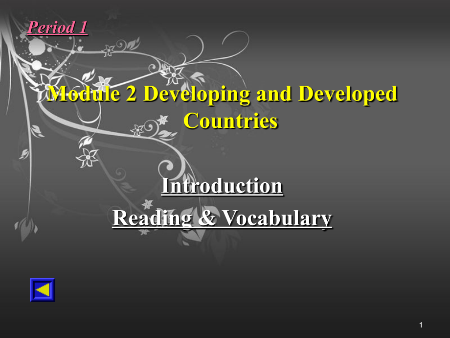 外研版必修三Module2-Developing-and-developed-countries课件_第1页