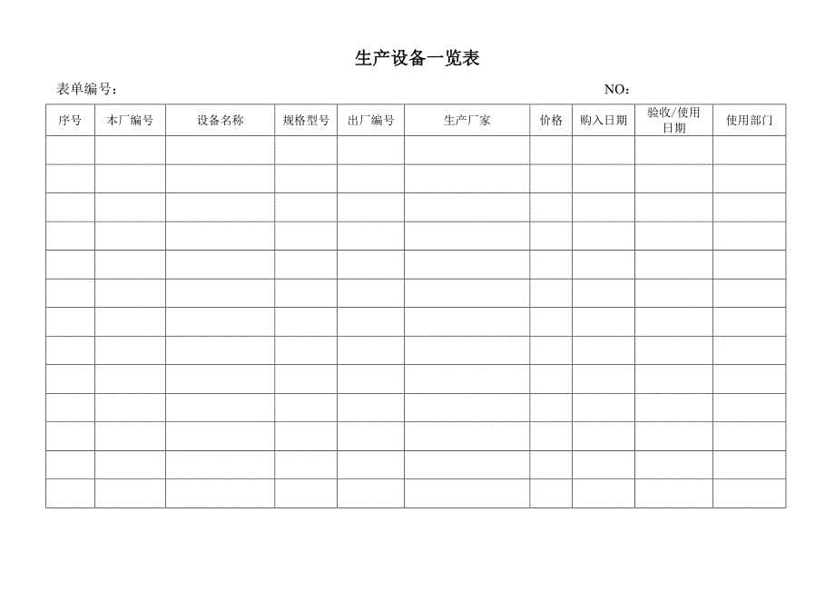 生产设备购置申请单__第5页